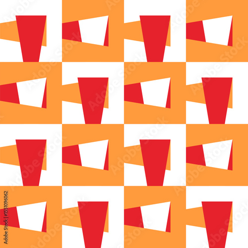 Abstract geometric seamless...