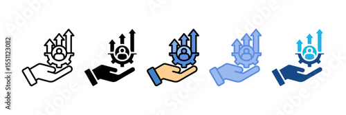 Talent Development Icon Element For Design