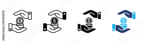 Loan icon sheet multiple style collection