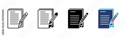 Content icon sheet multiple style collection
