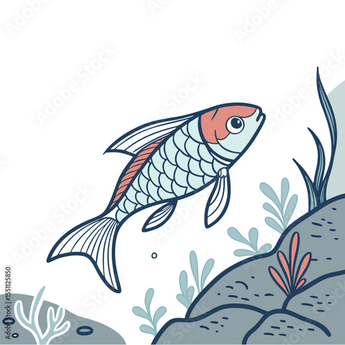 Fish vector