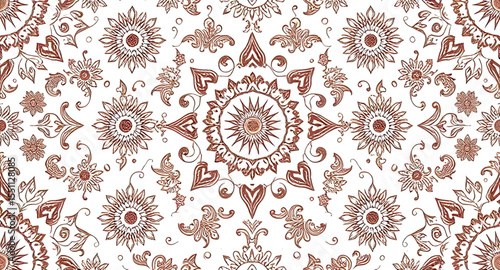 Vintage pattern, Retro design, Antique texture, Classic decorative motif, Old-fashioned pattern, Vintage seamless pattern, Vintage wallpaper design, Timeless background, Victorian pattern, Vintage orn