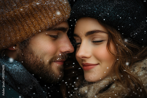 Goofy Couple Sharing Laughs on Romantic Holiday