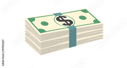 Dollar cash, Dollar bills, Money icon, Stack of cash, Cash bundle, Green dollar bills, Currency icon, Cash vector, Paper money, Dollar sign, Money stack, Cash illustration, Cash payment, Money symbol,