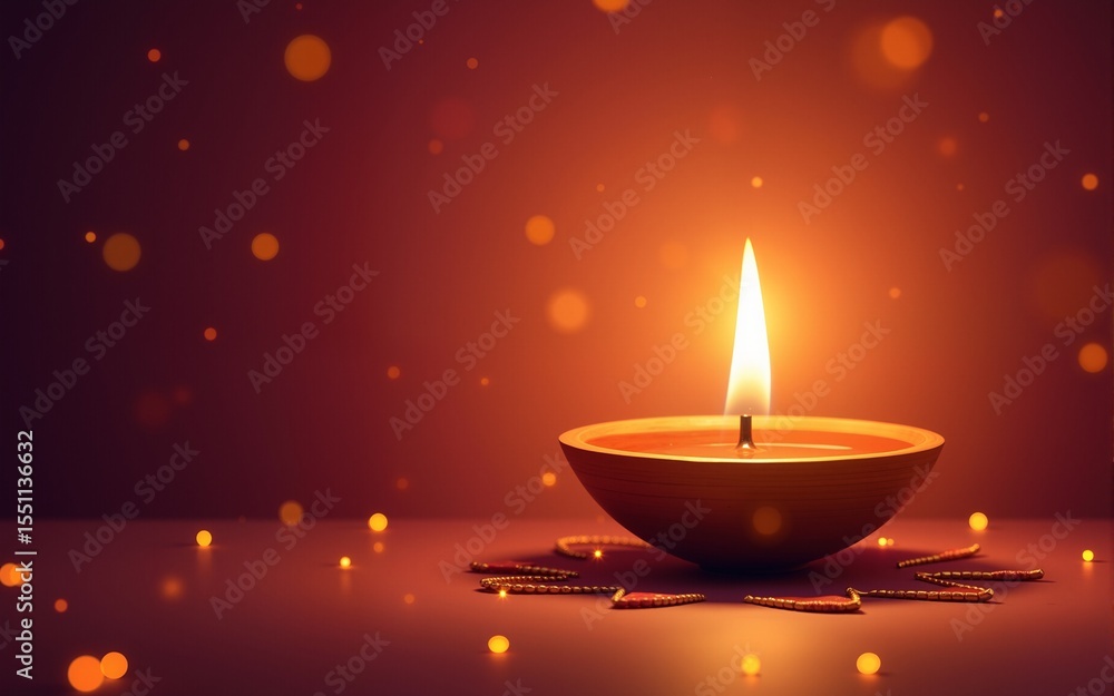 happy diwali festival card with glowing diya oil lamps. High quality happy diwali festival card with glowing diya oil lamps. High quality