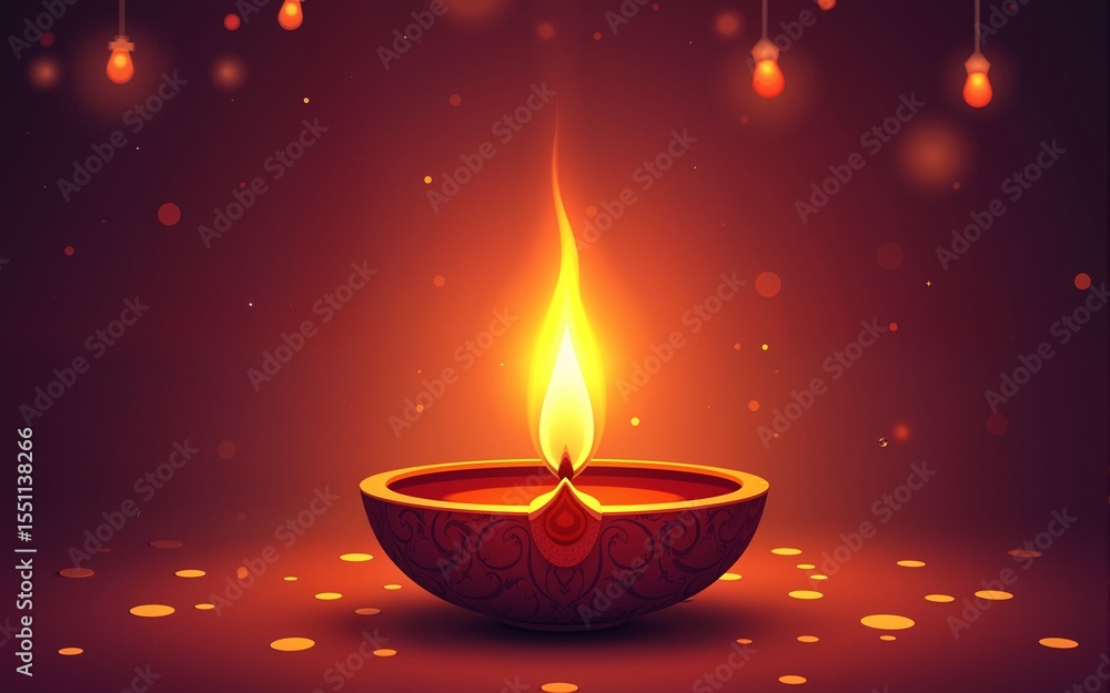 Happy Diwali the Festival of Lights concept design background. High quality Happy Diwali the Festival of Lights concept design background. High quality