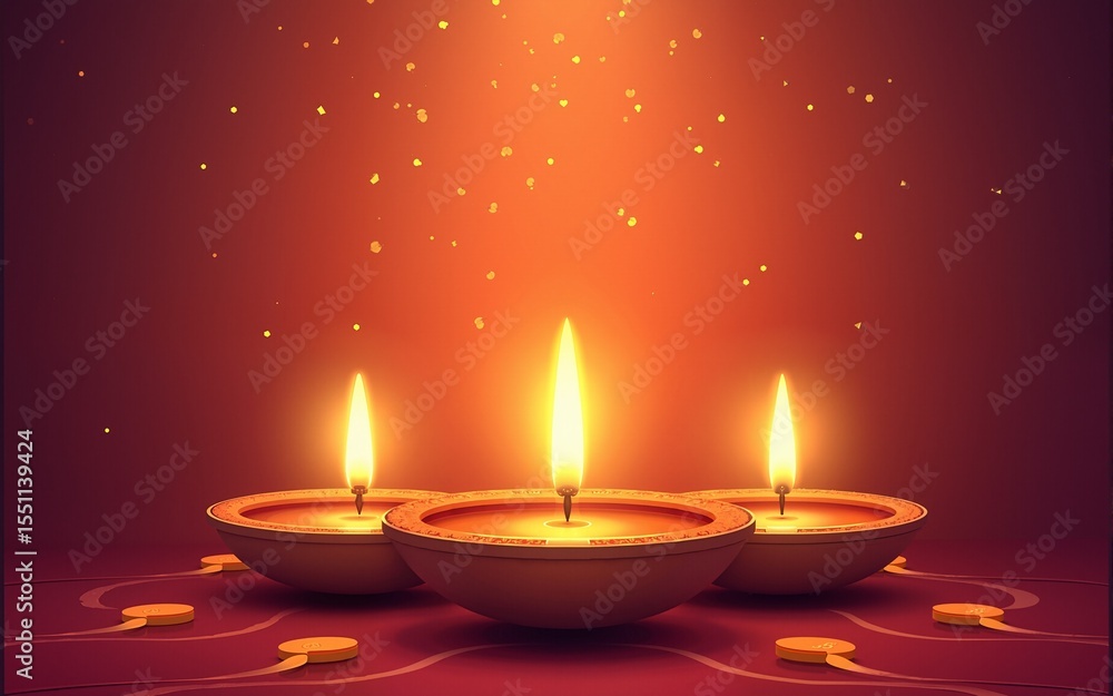 Happy Diwali celebration background. front view of banner design decorated with illuminated oil lamps on patterned stylish background. vector illustration. High quality Happy Diwali celebration background. front view of banner design decorated with illuminated oil lamps on patterned stylish background. vector illustration. High quality