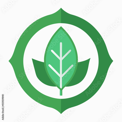 Eco Leaf: Green Badge

