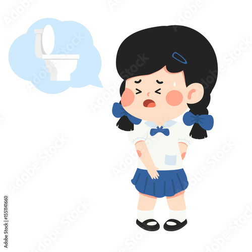 Schoolkid Urgently Needs To Pee