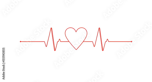 Love heartbeat icon, Heart with pulse, Romantic heartbeat, Love ECG icon, Valentine heartbeat, Heart rate love icon, Love and lifeline, Love pulse line, Heartbeat in heart, Heart with wave, Heart moni