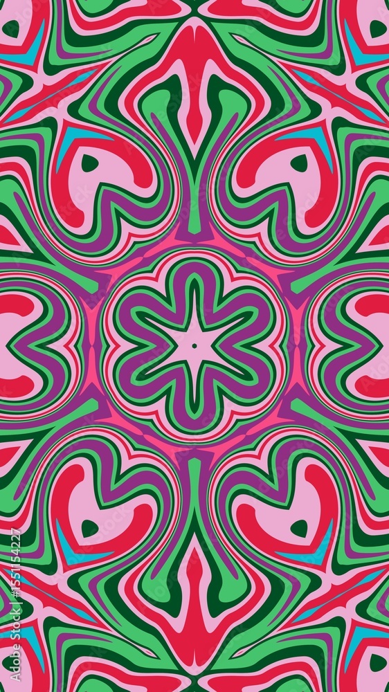 digital art in the form of a kaleidoscope digital art in the form of a kaleidoscope
