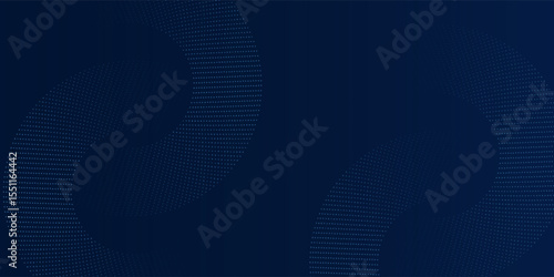 Blue abstract background with glowing circles. Swirl circular lines pattern. Geometric spiral. Twirl element. Modern graphic design. modern design and vector illustration
