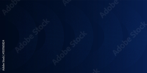 Blue abstract background with glowing circles. Swirl circular lines pattern. Geometric spiral. Twirl element. Modern graphic design. poster