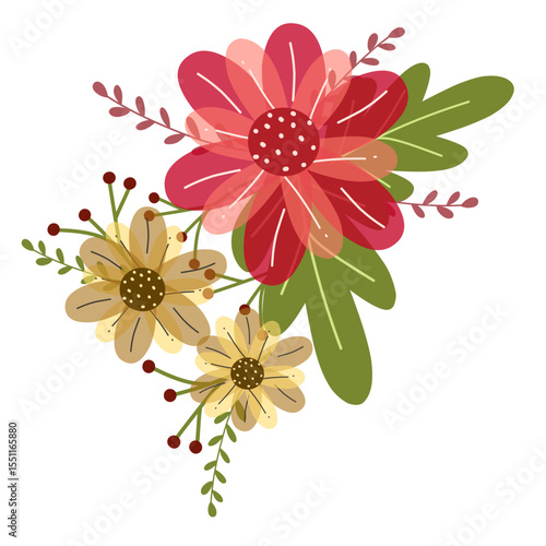Floral Decoration Background