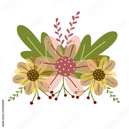 Floral Decoration Background