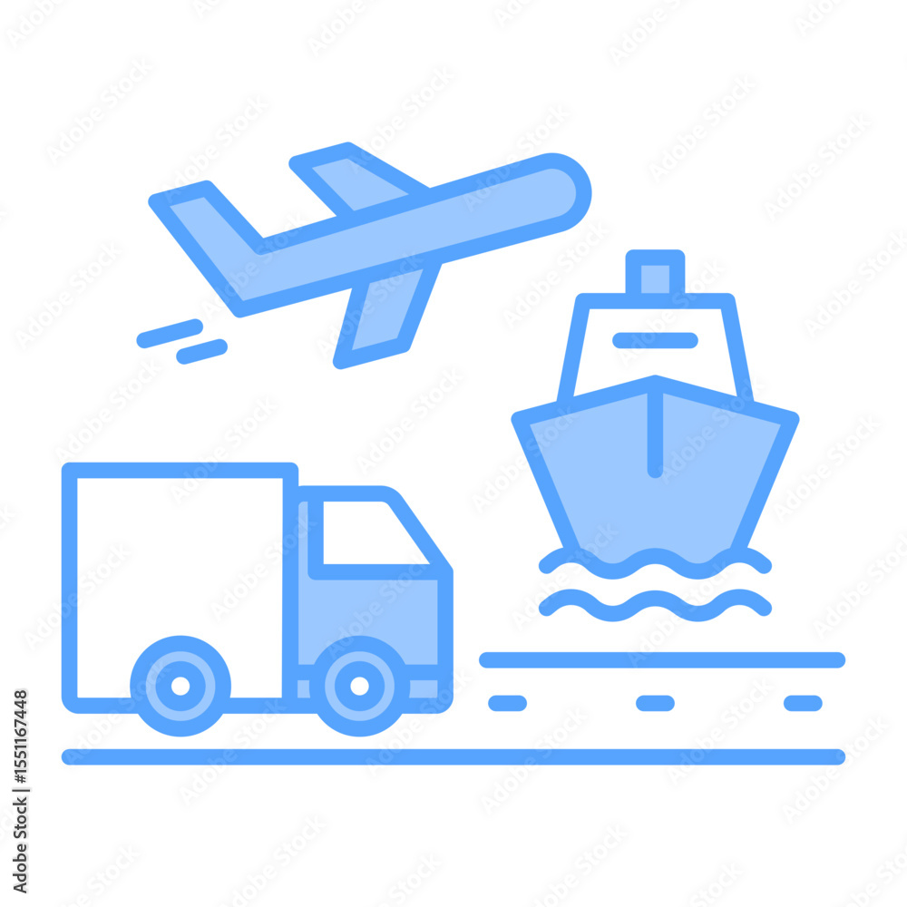 Obraz premium Transportation icon 