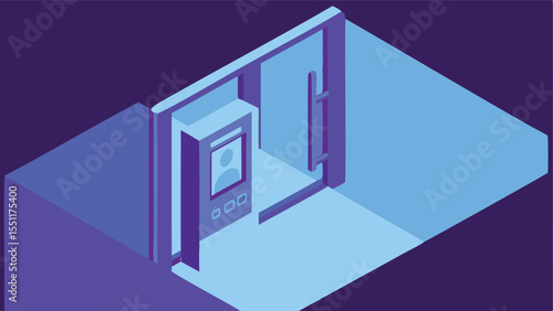 Secure login gateway with biometric scan and code