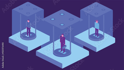 Startup incubation chamber with floating business