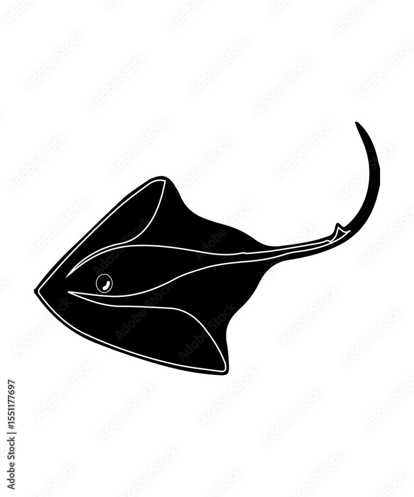 Fototapeta premium fish icon