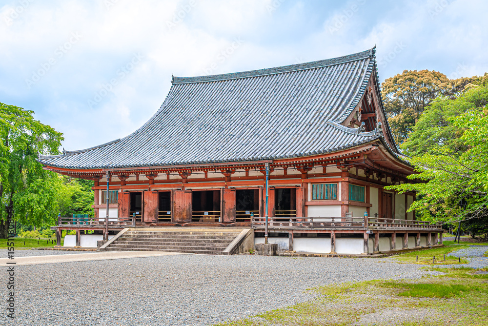 Fototapeta premium View at the Kondo Temple (Golden hall) of Daigo-ji Temple area in Kyoto - Japan