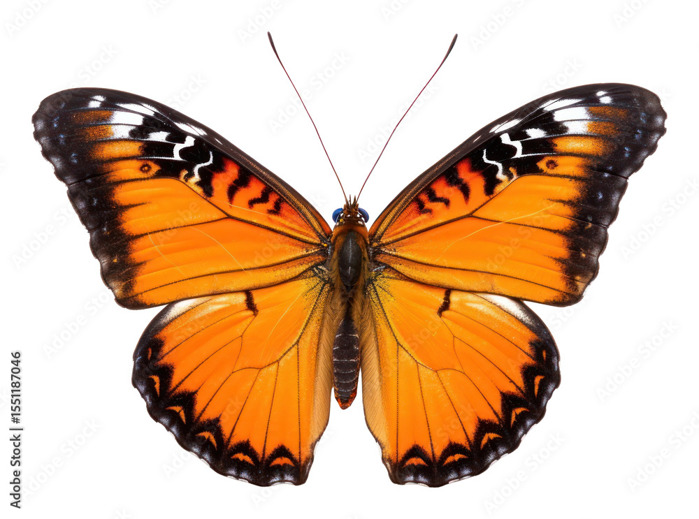 Fototapeta premium PNG Butterfly butterfly insect orange.
