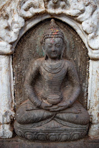 Buddha statue in Kathmandu.