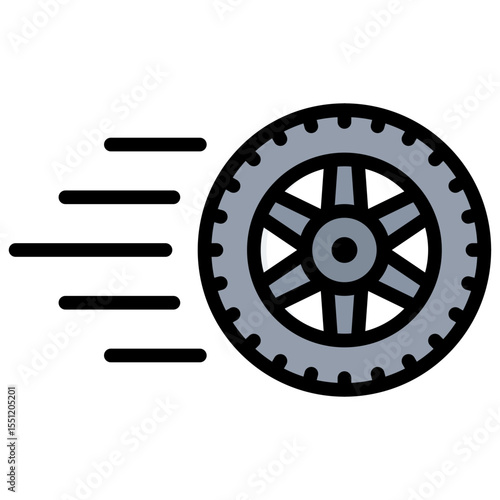 Momentum Wheel Icon
