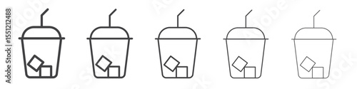 Frappe icon outline ilustration vector symbol