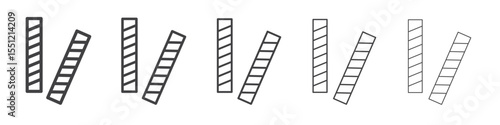Gemelli icon outline ilustration vector symbol