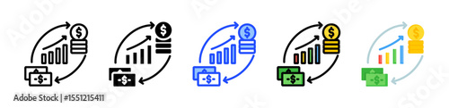 Roe Icon Collection With Multiple Styles