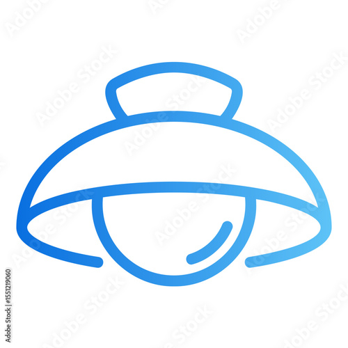 ceiling lamp Gradient icon