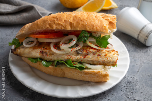 Turkish Balik Ekmek - Fish ...