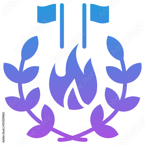 Purpose Flame Icon