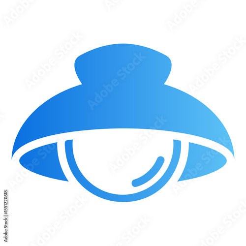 ceiling lamp Gradient icon