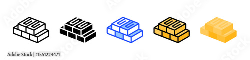 Tamagoyaki Icon Collection With Multiple Styles
