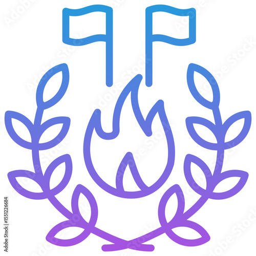 Purpose Flame Icon