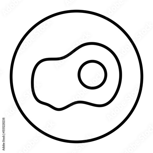 Fried Egg Vector Icons