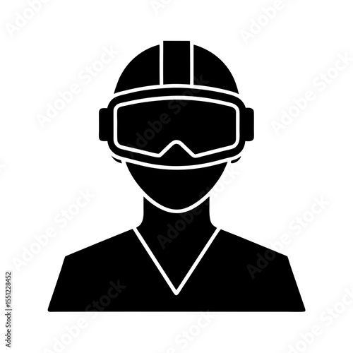 augmented reality icon silhouette on white backgro (3).svg