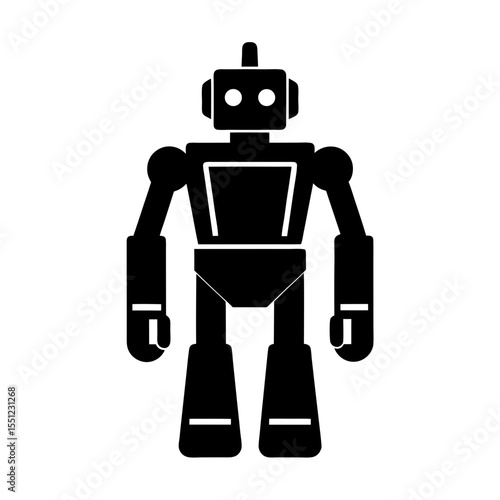 robot icon silhouette on white background (1).svg