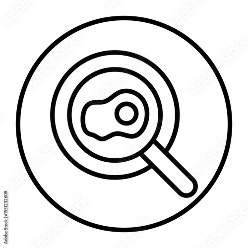Omelette Vector Icons