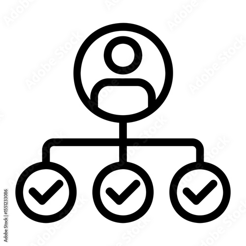 multitasking line icon