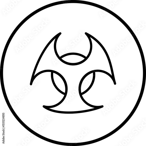 Biohazard Vector Icons