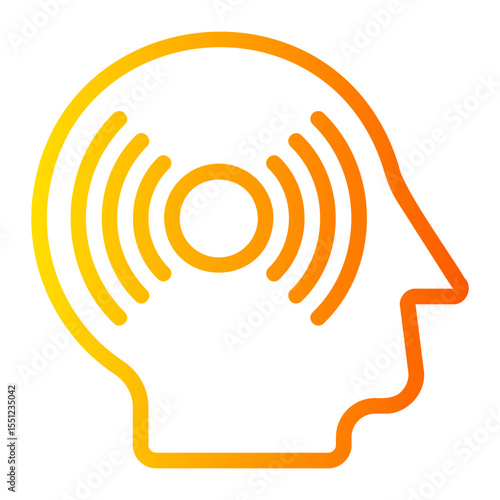 headache gradient icon