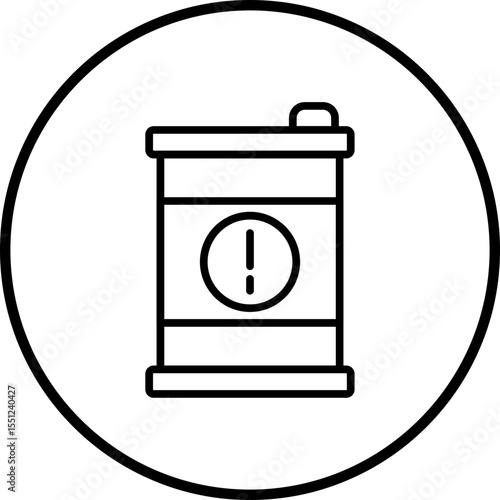 Toxic Waste Vector Icons