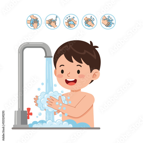 Proper Handwashing Techniques for Kids A Step-by-Step Guide with Illustrations