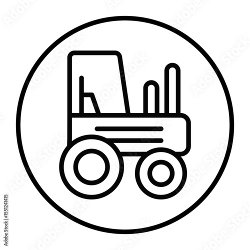 Tractor Vector Icons