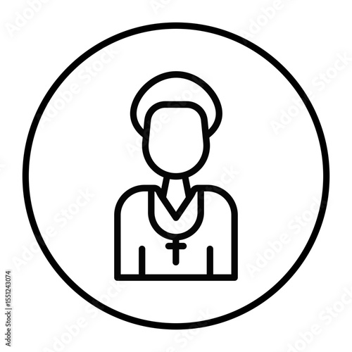 Pastor Vector Icons