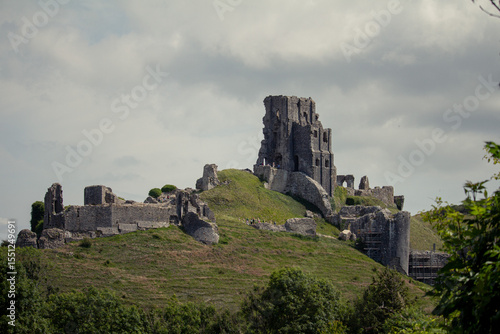 ruins of castle in UK