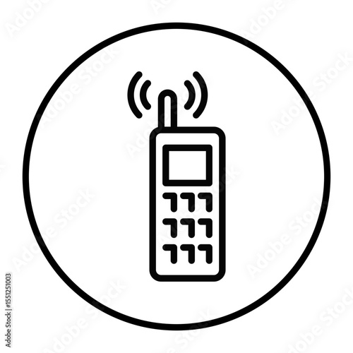 Walkie Talkie Vector Icons