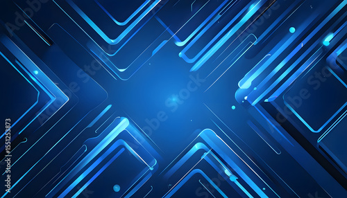 abstract blue background with stars